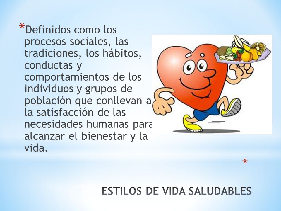 estilo de vida saludable en el ambito familiar